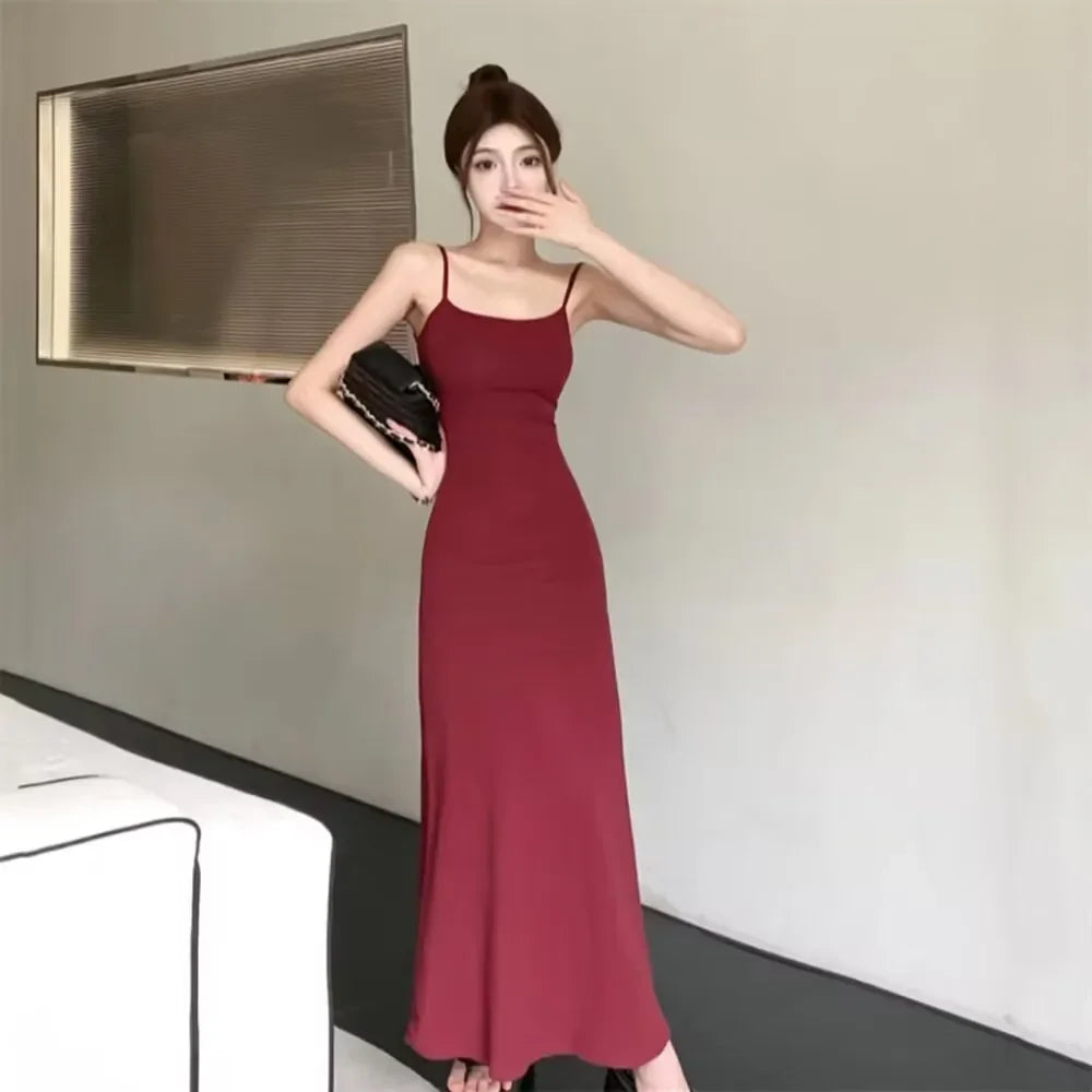 Sommerliches, elastisches Tank-Kleid für Damen, schulterfrei NOOR08
