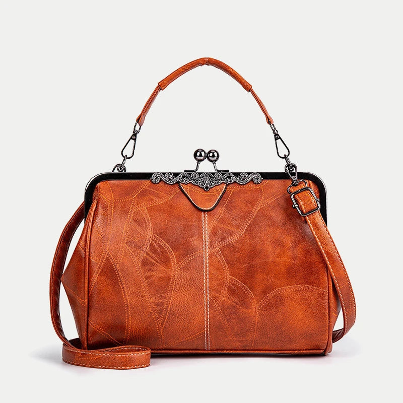 Damen Luxus Leder Umhängetasche | Modische Schulter & Tote Bag NOOR08