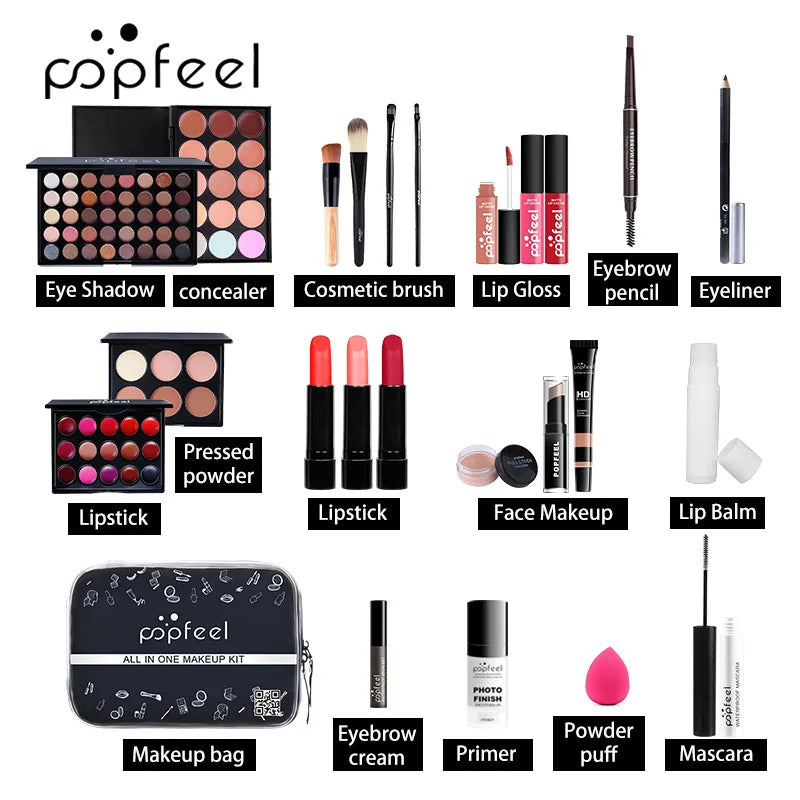 25-teiliges Make-up-Set, All-in-One, koreanische Kosmetik NOOR08