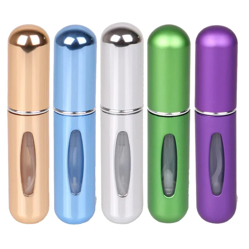 5/10 Stück 5ml Mini Nachfüllbare Parfüm Sprühflasche Reise NOOR08