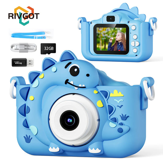 Kinderkamera 1080P HD – Digitale Spielzeugkamera mit 32GB Speicher