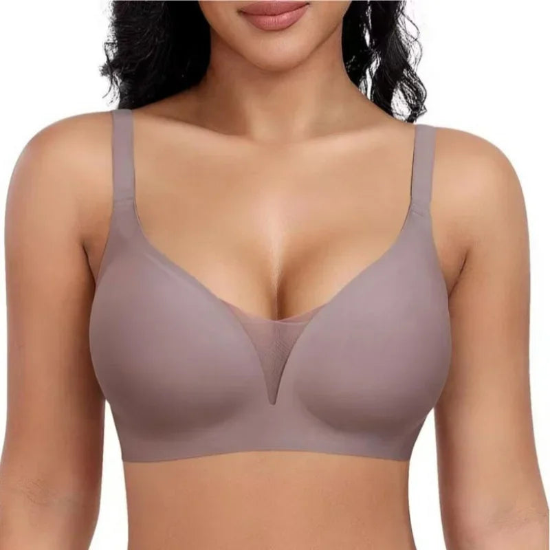 Nahtloser BH, Push-up, Einteiler, Übergrößen S-XL NOOR08