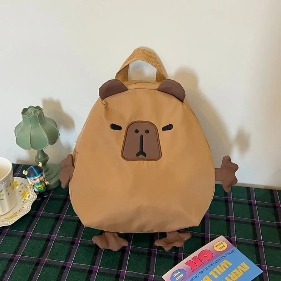 Kawaii Capybara Rucksack Kinder Laptop Schultasche NOOR08