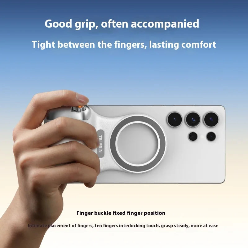 TELESIN Magnetischer Kameragriff mit Bluetooth Fernauslöser NOOR08