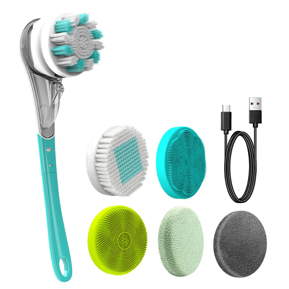 Elektrische Badebürste, Rückenpeeling, Valentinstagsgeschenk NOOR08