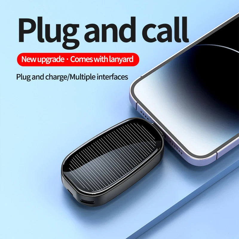 Solar Mini Powerbank Schlüsselanhänger, 1200mAh NOOR08