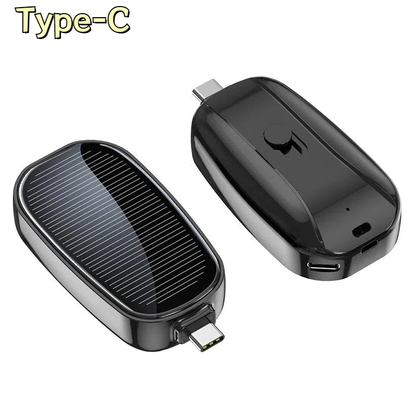 Solar Mini Powerbank Schlüsselanhänger, 1200mAh NOOR08