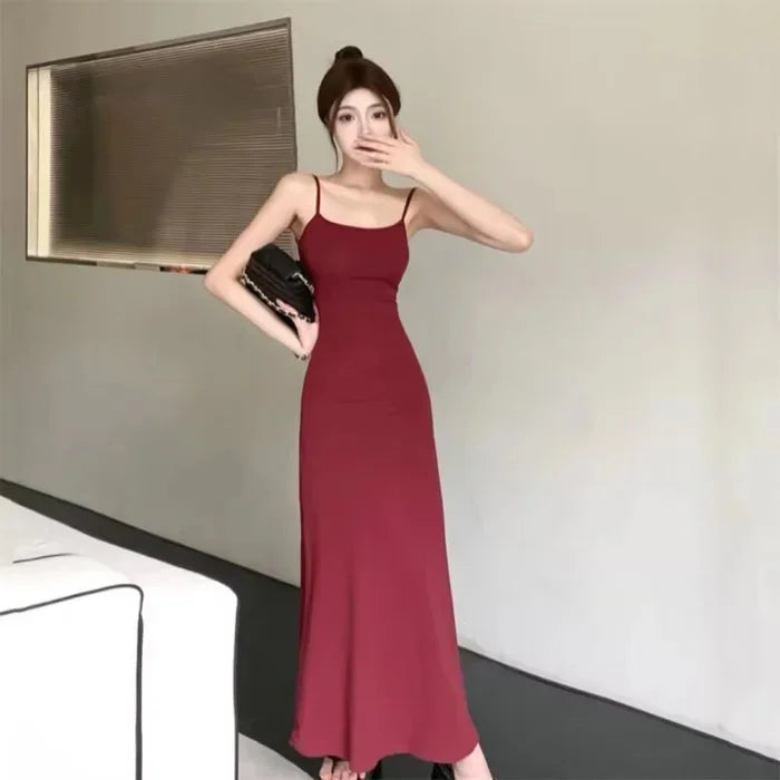 Sommerliches, elastisches Tank-Kleid für Damen, schulterfrei NOOR08
