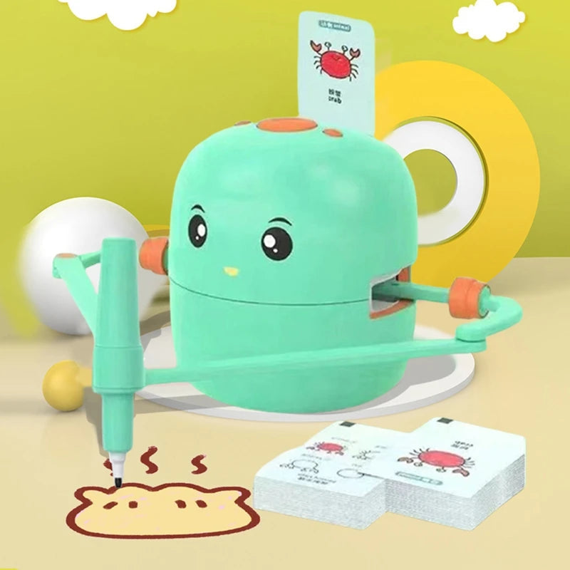 Interaktiver Zeichenroboter für Kinder mit 100 Karten NOOR08
