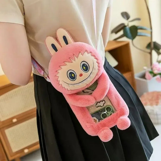 Ein heiß begehrter, modischer Plüsch-Rucksack. Perfekt als Rollenspiel-Accessoire oder als einzigartiges Geschenk für Freunde. Bietet Platz für Handy und Geldbeutel.

