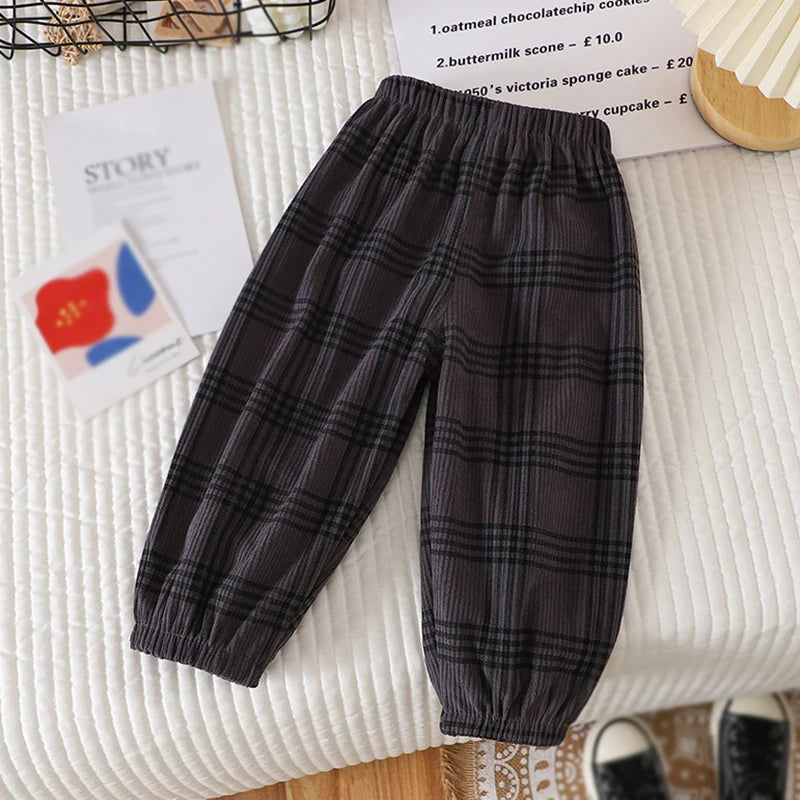 Neue Kinder-Sporthose, Frühling, koreanische Edition, gestreift NOOR08