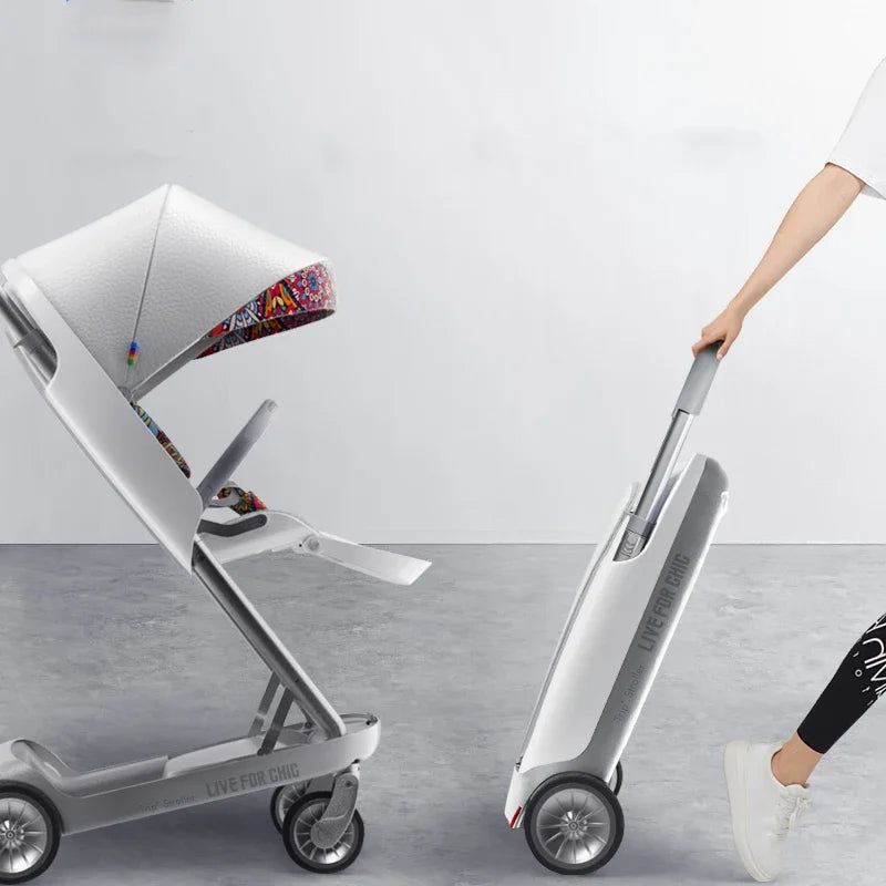 Leichter Baby-Buggy 2025 – Faltbarer Kinderwagen mit 2-Wege-Funktion NOOR08