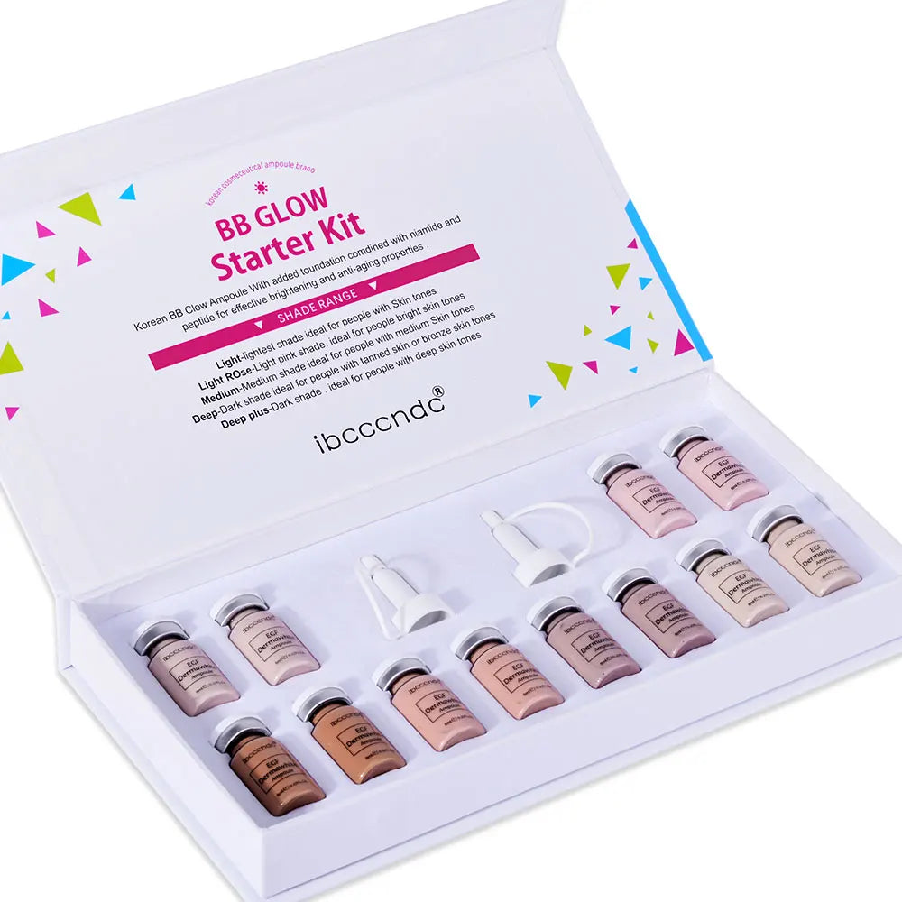 BB Glow Anfänger-Kit, Serum mit Niacinamid/Peptiden NOOR08