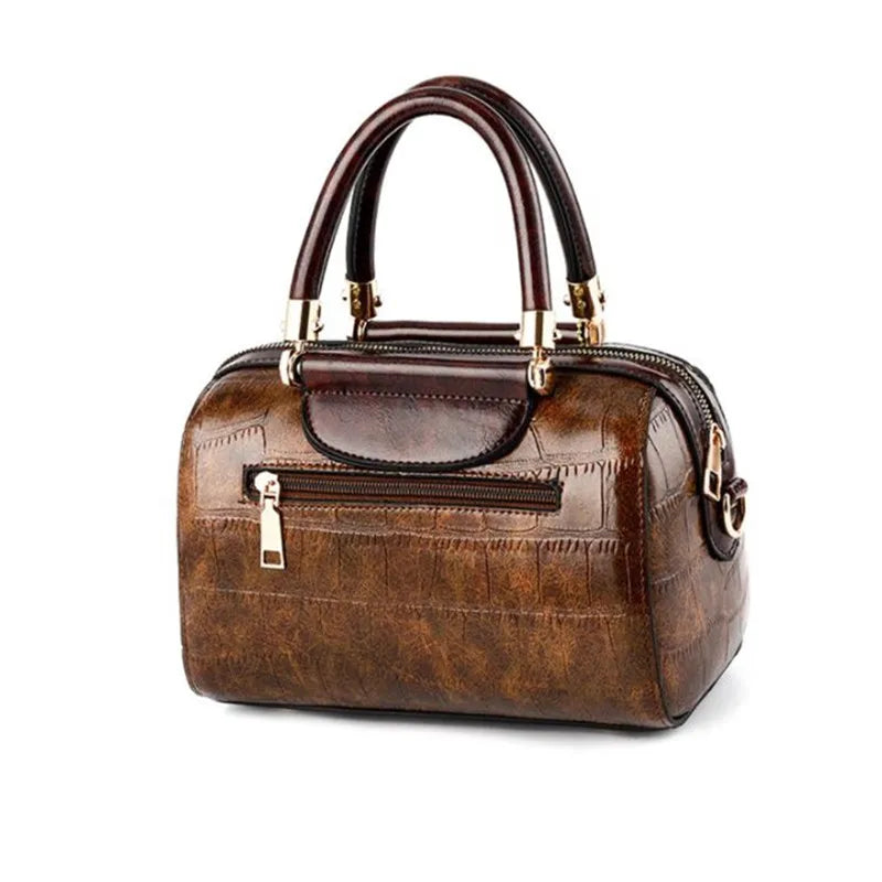 Luxus Damen Handtasche | Krokodil PU Leder Tote & Schultertasche NOOR08