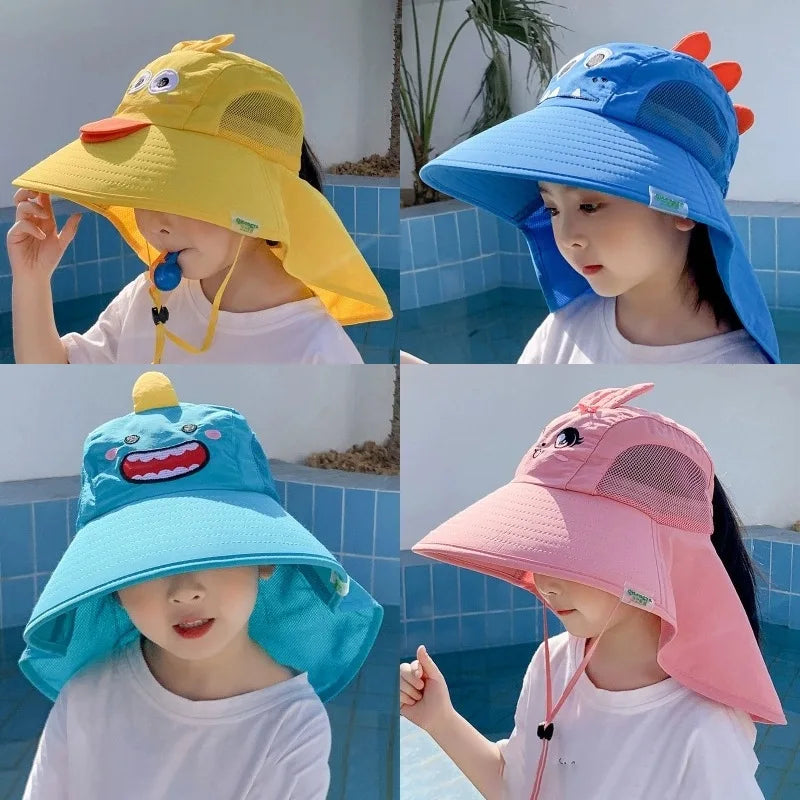 Kinder Sonnenhut mit breiter Krempe | UV-Schutz für Babys NOOR08
