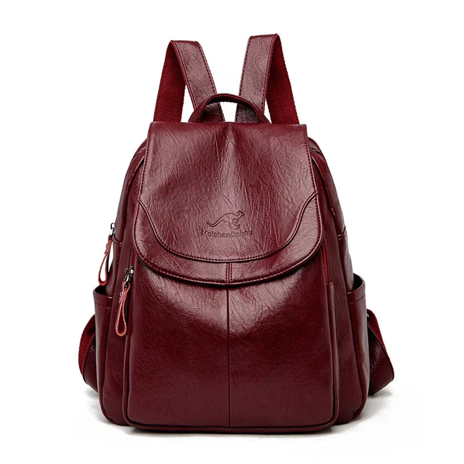 Großer Rucksack, Reise-Rucksäcke, Leder, für Damen NOOR08