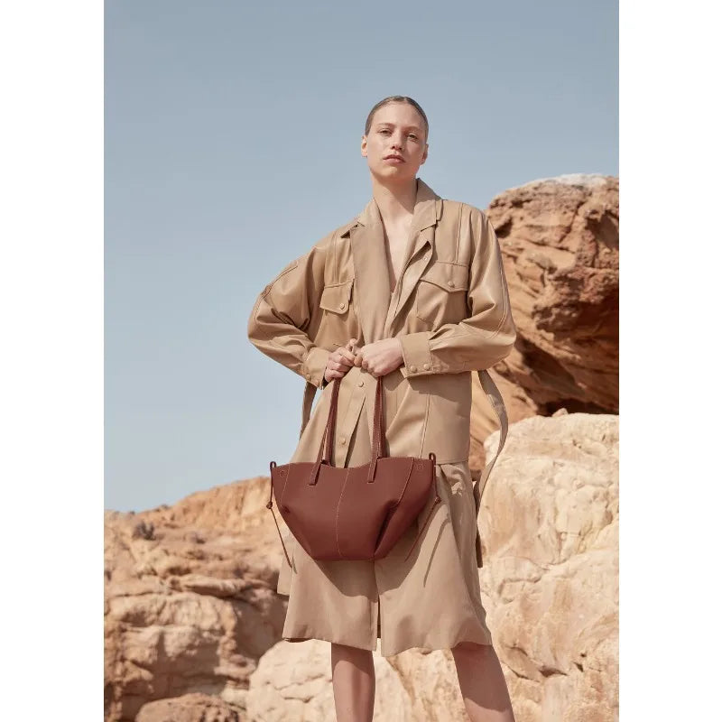 Kleine, modische Tote Bag, Crossbody-Tasche, Shopper NOOR08
