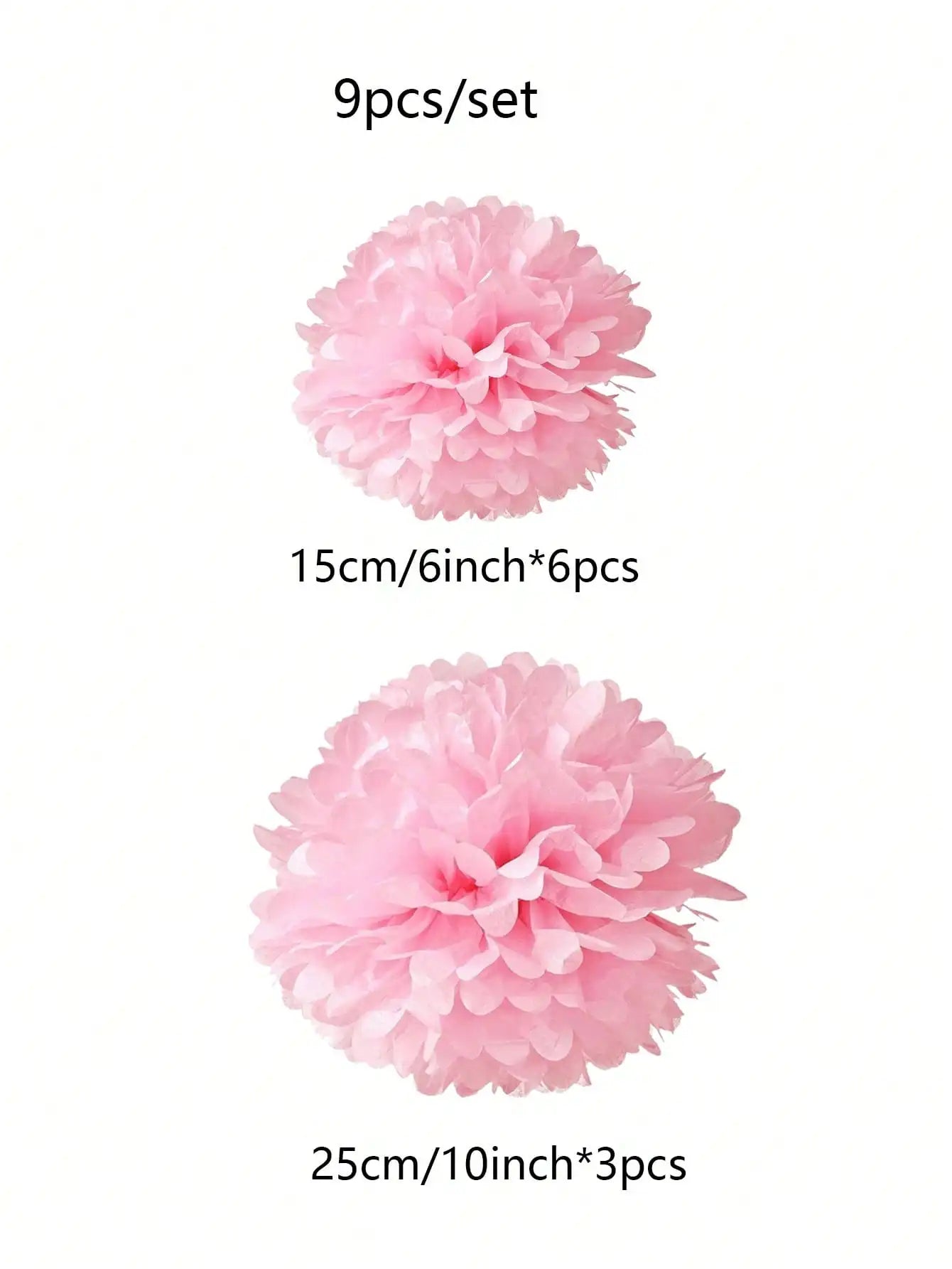 Blaue Papier Pom Poms | Blumenbälle für Hochzeit & Party NOOR08