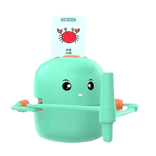 Ein interaktiver Roboter, der Kindern Zeichnen und Buchstaben beibringt. Mit 100 Lernkarten für eine spielerische frühe Bildung von Jungen & Mädchen.


