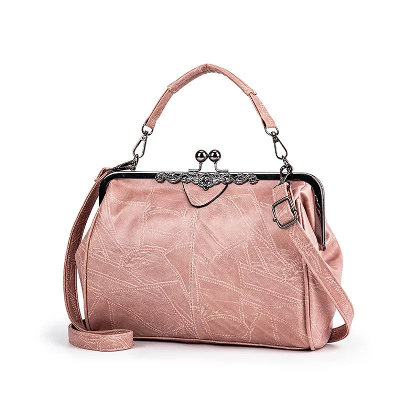 Damen Luxus Leder Umhängetasche | Modische Schulter & Tote Bag NOOR08