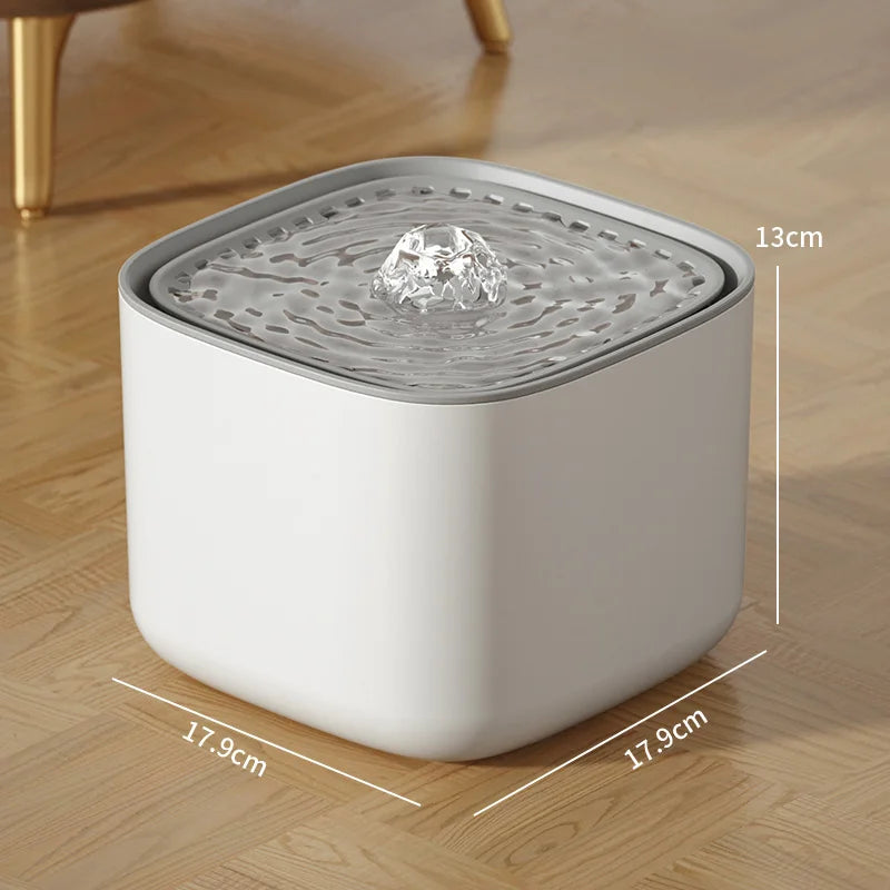 Automatischer Katzen-Trinkbrunnen 3L – Geräuscharm & USB-betrieben für frisches Wasser NOOR08