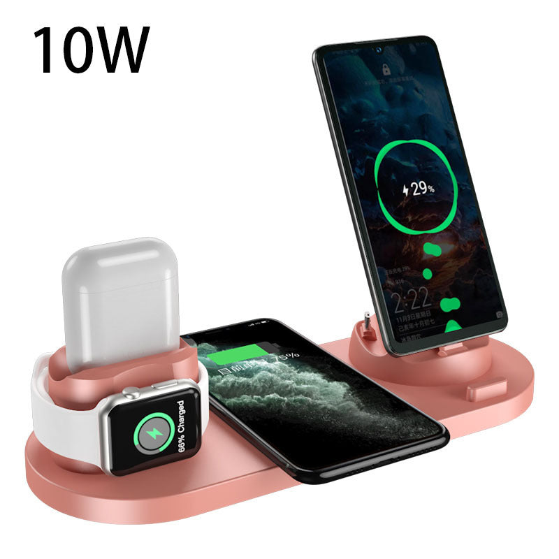 6-in-1 Kabelloses Ladegerät | Schnelle Ladestation für iPhone & Watch NOOR08