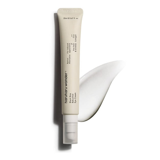 Wonder Black Reis Bakuchiol Augencreme 0,67 Fl.Oz / 20Ml | Anti-Aging, Faltenpflege, Natürliche Retinol-Alternative | Tierversuchsfrei, Ewg-Grün