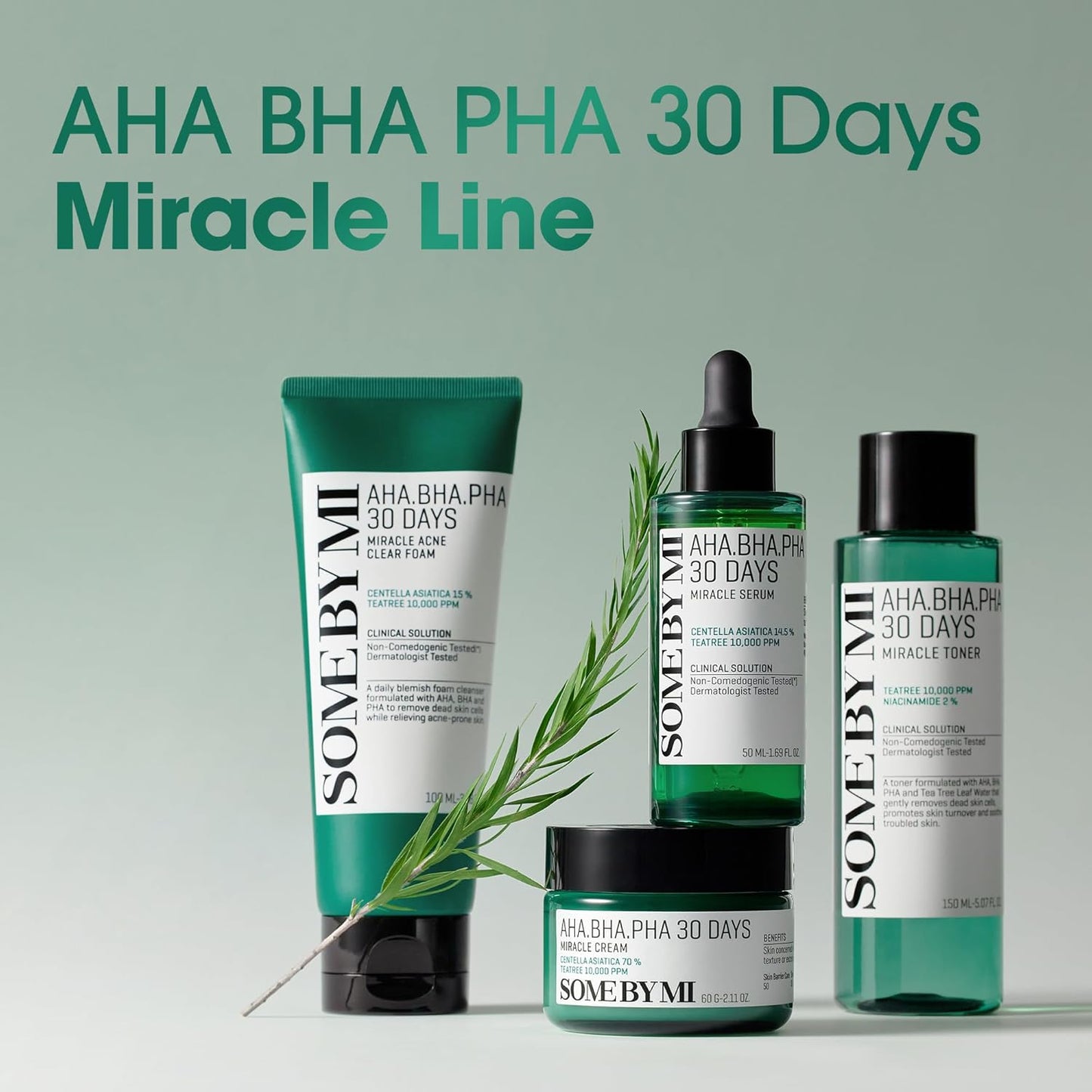 SOME by MI AHA BHA PHA Reinigungsschaum 100Ml – Exfolierender Cleanser Mit Salicylsäure & Teebaum – Porentiefe Gesichtsreinigung Gegen Akne & Unreinheiten – Koreanische Hautpflege Für Klare Haut