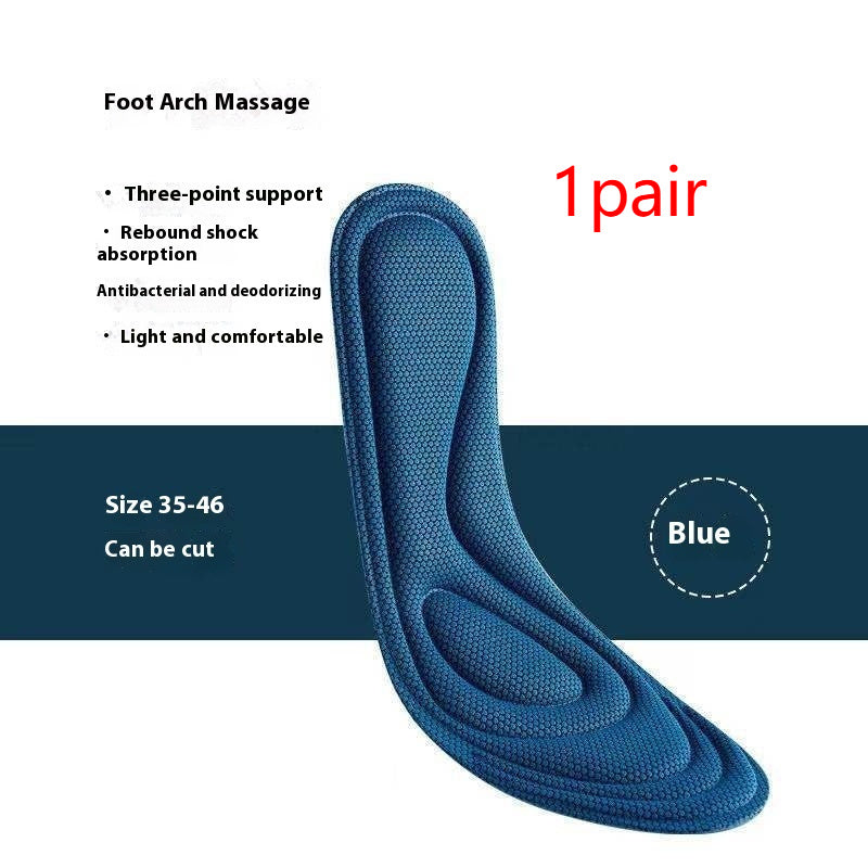 Massage Einlegesohlen Unisex – Stoßdämpfend & Schweißabsorbierend NOOR08