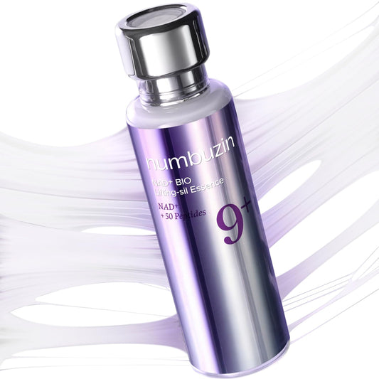 Numbuzin No.9 Essence | NAD+ BIO Essence | Firming, Wrinkles, Fine Lines, Elasticity | Peptides, NAD+ | Serum for Aging, Dull Skin | 1.69 Fl. Oz.