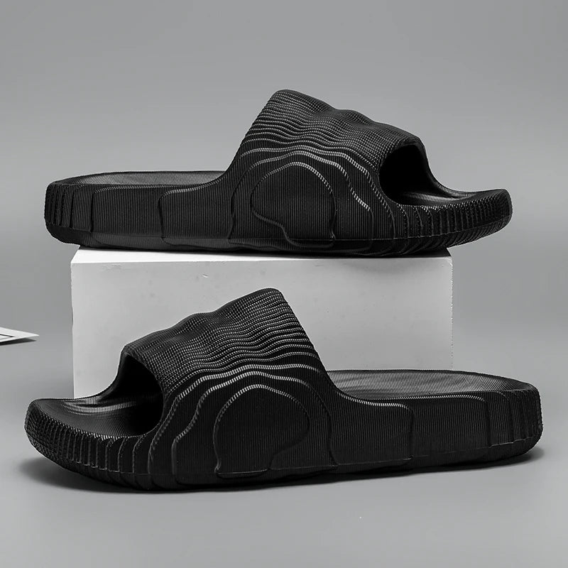 Soft Indoor House Slippers - Non-Slip Bathroom Sandals for Men & Women"