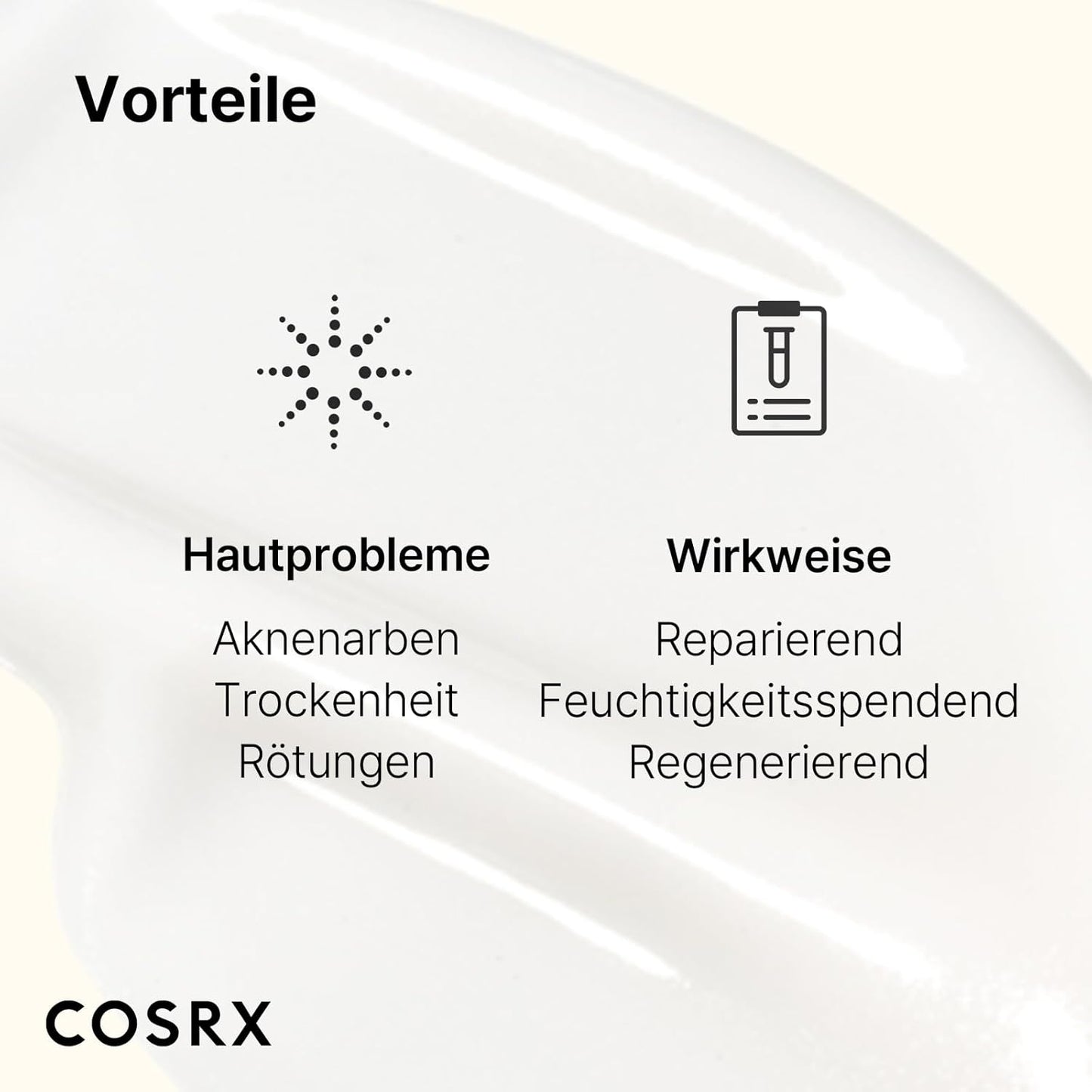 COSRX Advanced Snail 92% All in One Cream | Schneckenschleim Creme Mit Hyaluron | anti Pickel anti Falten Gesichtscreme | Für Trockene Und Empfindliche Haut | Korean Skincare