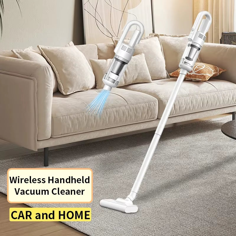 6500Pa Wireless Handheld Vacuum: Compact Cleaner for Car, Home & Office