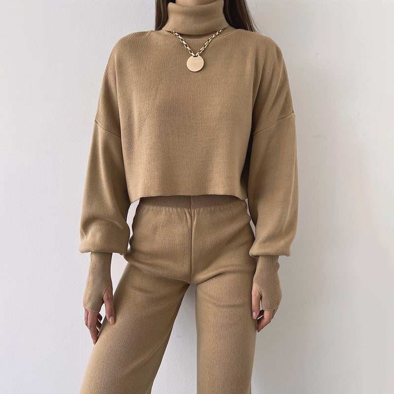 Damen Rollkragenpullover | Europäisch-amerikanischer Stil, lockerer Schnitt NOOR08