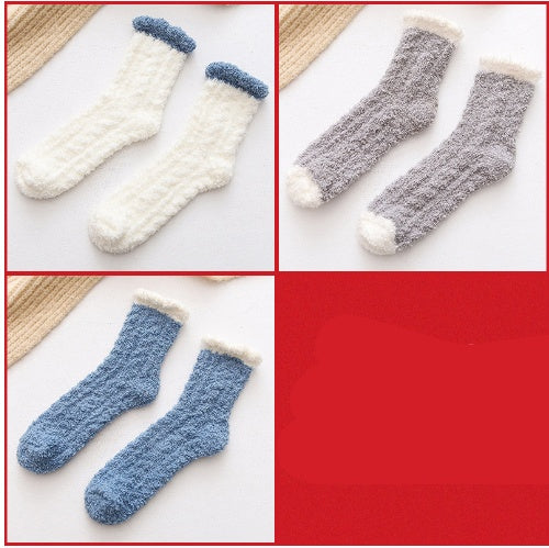 Flauschige Thermo-Socken für Damen | Warme Winter-Socken NOOR08