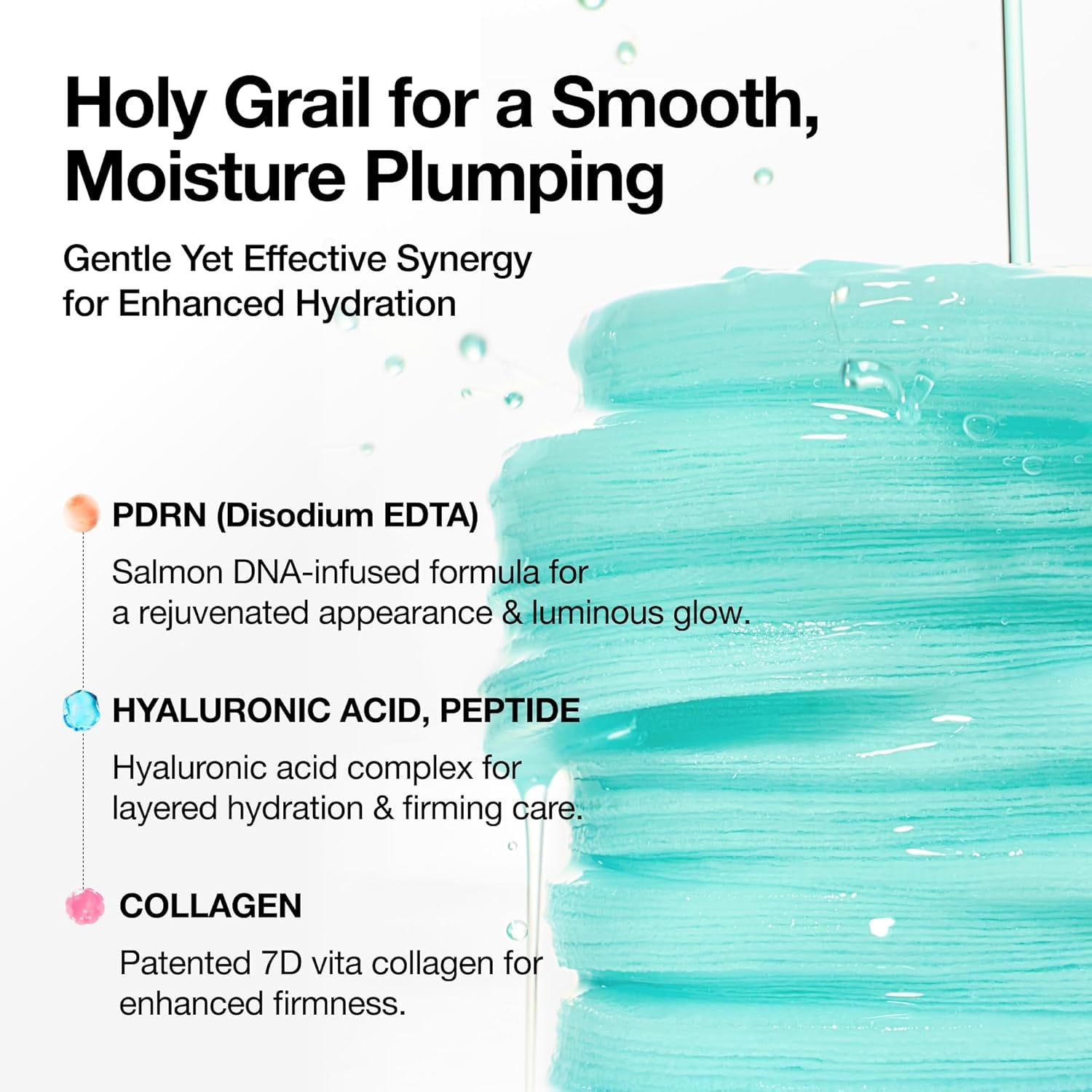 Anua PDRN 100 Hyaluronsäure Glow Pad, Glühende Koreanische Gesichtspflege Für Die Tägliche Hautpflege Und Make-Up-Vorbereitung, Doppelseitiges Tonerpad Für Strahlende Haut Und Tiefe Hydratation (180