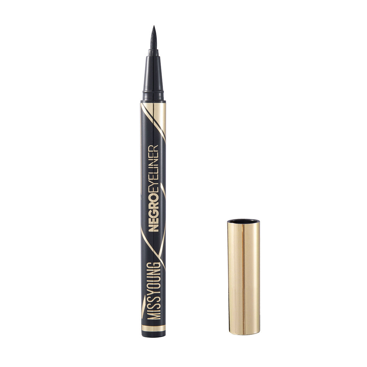 Wasserfester Eyeliner Schwarz – Langanhaltend & Schweißresistent NOOR08