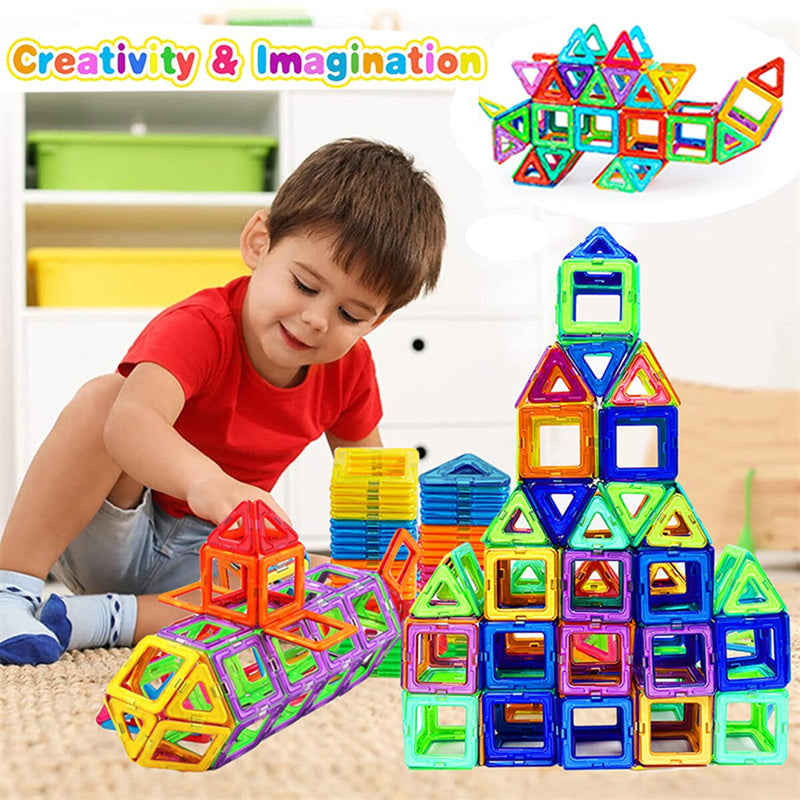 Magnet-Bausteine | DIY Konstruktions-Spielzeug für Kinder NOOR08