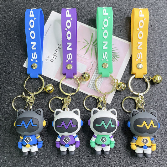 Dieser Schlüsselanhänger im niedlichen Roboter-Katzen-Design ist ein einzigartiges Accessoire. Er sieht aus, als wäre er direkt aus einem Cartoon entsprungen, ideal für Taschen oder Schlüssel und perfekt als Geschenk.

글자수: 5개