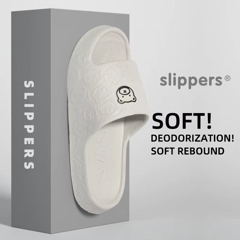 Women's Non-Slip EVA Indoor Slippers - Bathroom Home Sandals