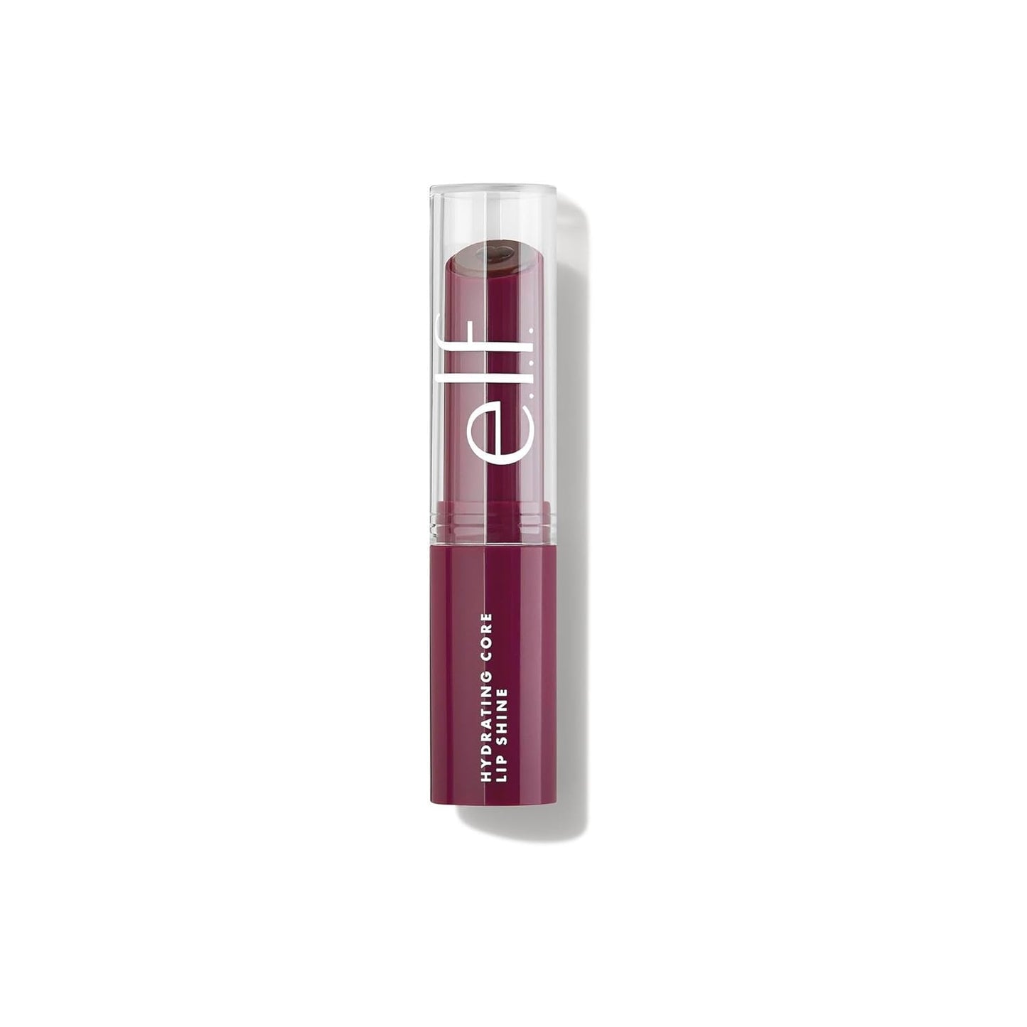 E.L.F. Hydrating Core Lip Shine, Pflegender & Nährender Lippenbalsam, Getönter Lippenpflegestift, Vegan & Tierversuchsfrei, Ecstatic, 2,8 G
