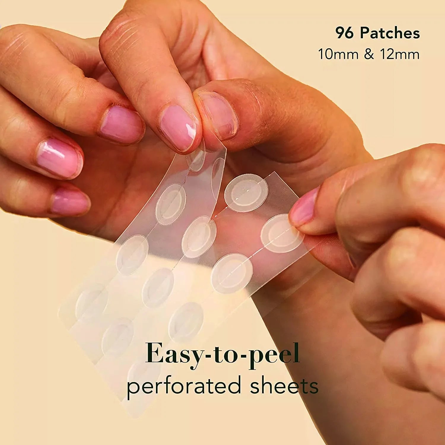 Rael Pimple Patches, Miracle Overnight Spot Cover - Hydrocolloid Acne Patch for Face, Zit & Blemish, Thicker & Extra Adhesion