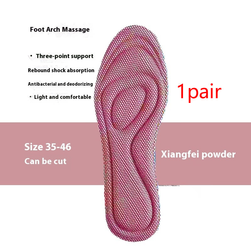 Massage Einlegesohlen Unisex – Stoßdämpfend & Schweißabsorbierend NOOR08