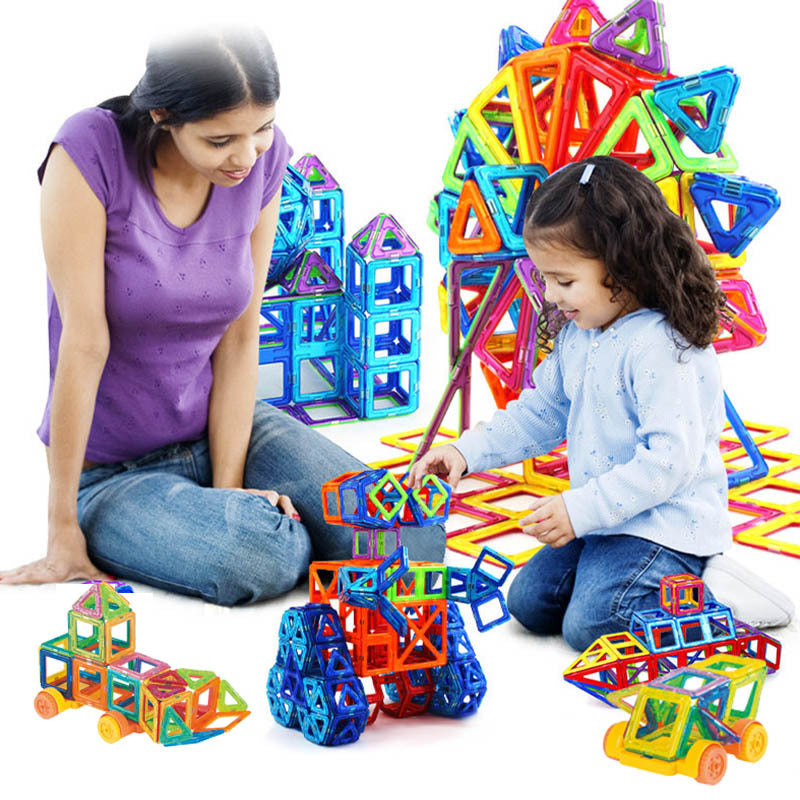 Magnet-Bausteine | DIY Konstruktions-Spielzeug für Kinder NOOR08